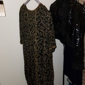 AJ Bari original vintage evening gown